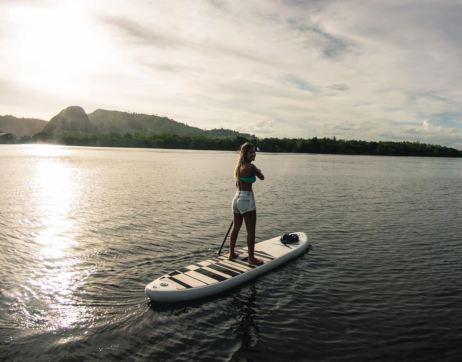 Paddle Supflex 10 Inflatable Stand Up Paddleboard Includes Backpack HP