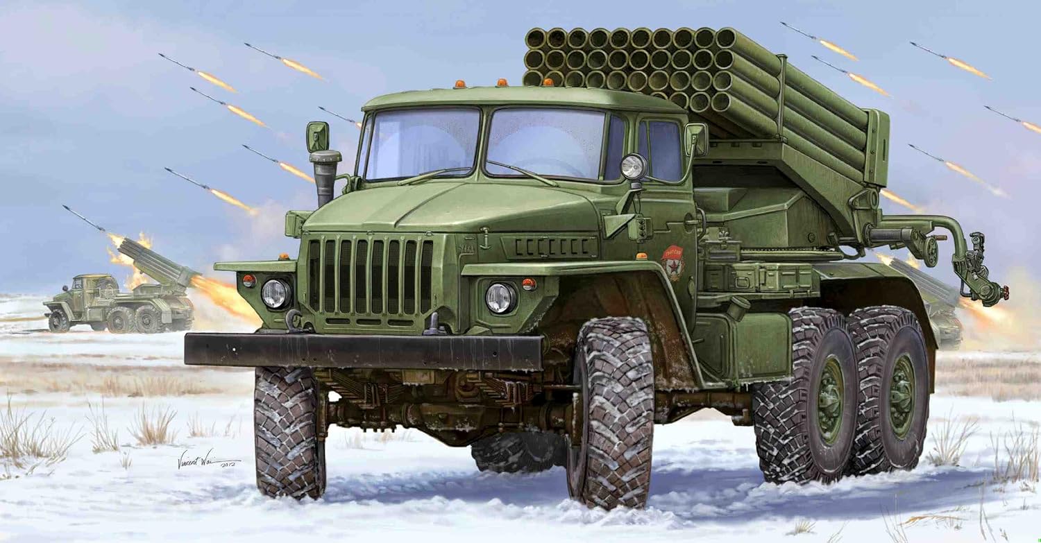 Trumpeter 1:35 - Russian BM 21 Grad Early, Various, Mittel - Image 3