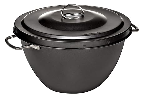 Premier Housewares Pudding Steamer, Kohlenstoffstahl, Silikon Antihaftbeschichtung, 2 ltr