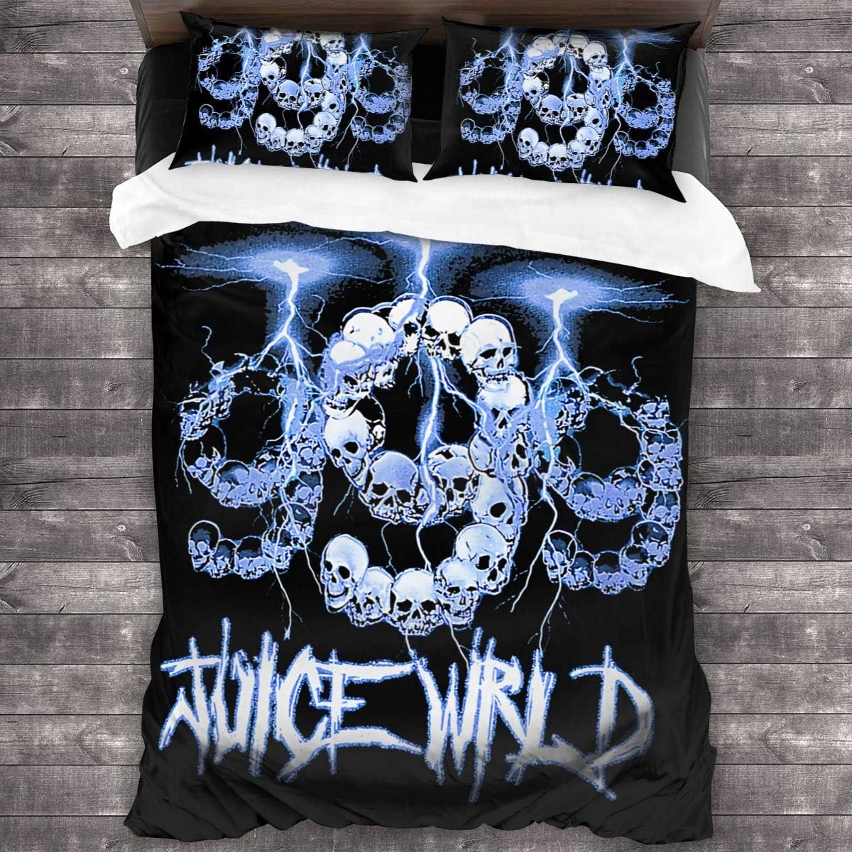 Juice World 999 Skull Comfortable 3Piece Bedding Set 86