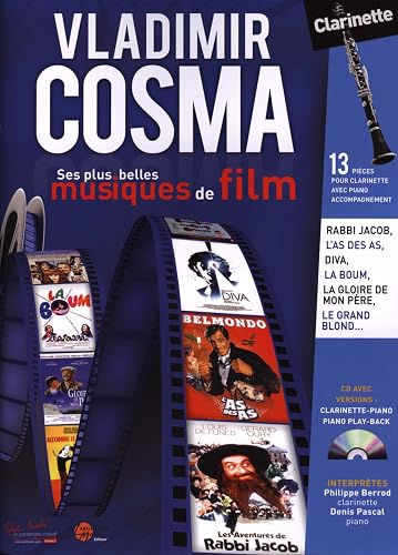 Download Vladimir Cosma ses plus belles musiques de film clarinette et Piano PDF