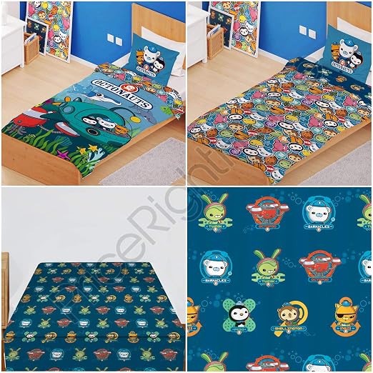 Bettwaschegarnituren Octonauts Mission Single Duvet Cover Set Reversible Kids Bedding Mobel Wohnen