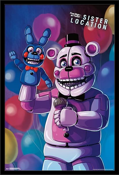 Trends International Wall Poster Fnaf Sister Location Funtime Freddy 22375 X 34 - 
