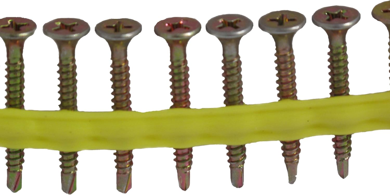 Quik Drive DWFSD114PS Drywall Screws 1 1/4Inch Bugle Head, Fine Thread