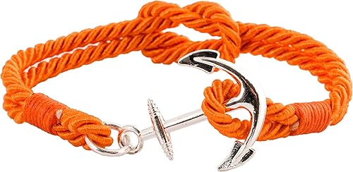 bracelet orange homme