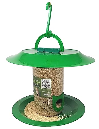 Amijivdaya Small Bird Feeder With Hut Pack Of 1 Amazon In Pet