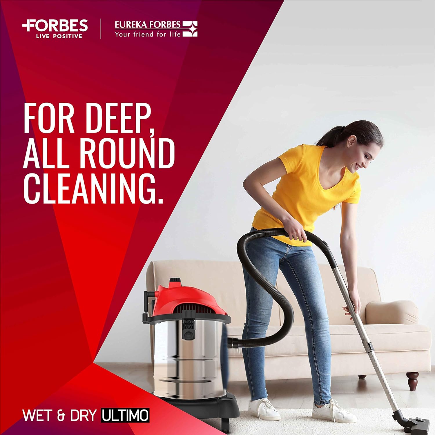 Eureka Forbes Wet and Dry Vacuum Cleaner