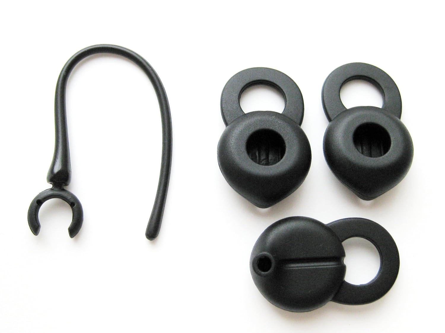 Amazon.com: Four Pieces Medium Replacement kit for Jawbone Icon HD 1  EarHook Loop Clip and 3 Spout Earbuds: Cell Phones & Accessories