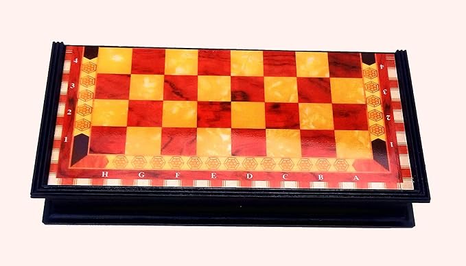 Foldable 7.5 inch Plastic Magnetic Chess Game Board