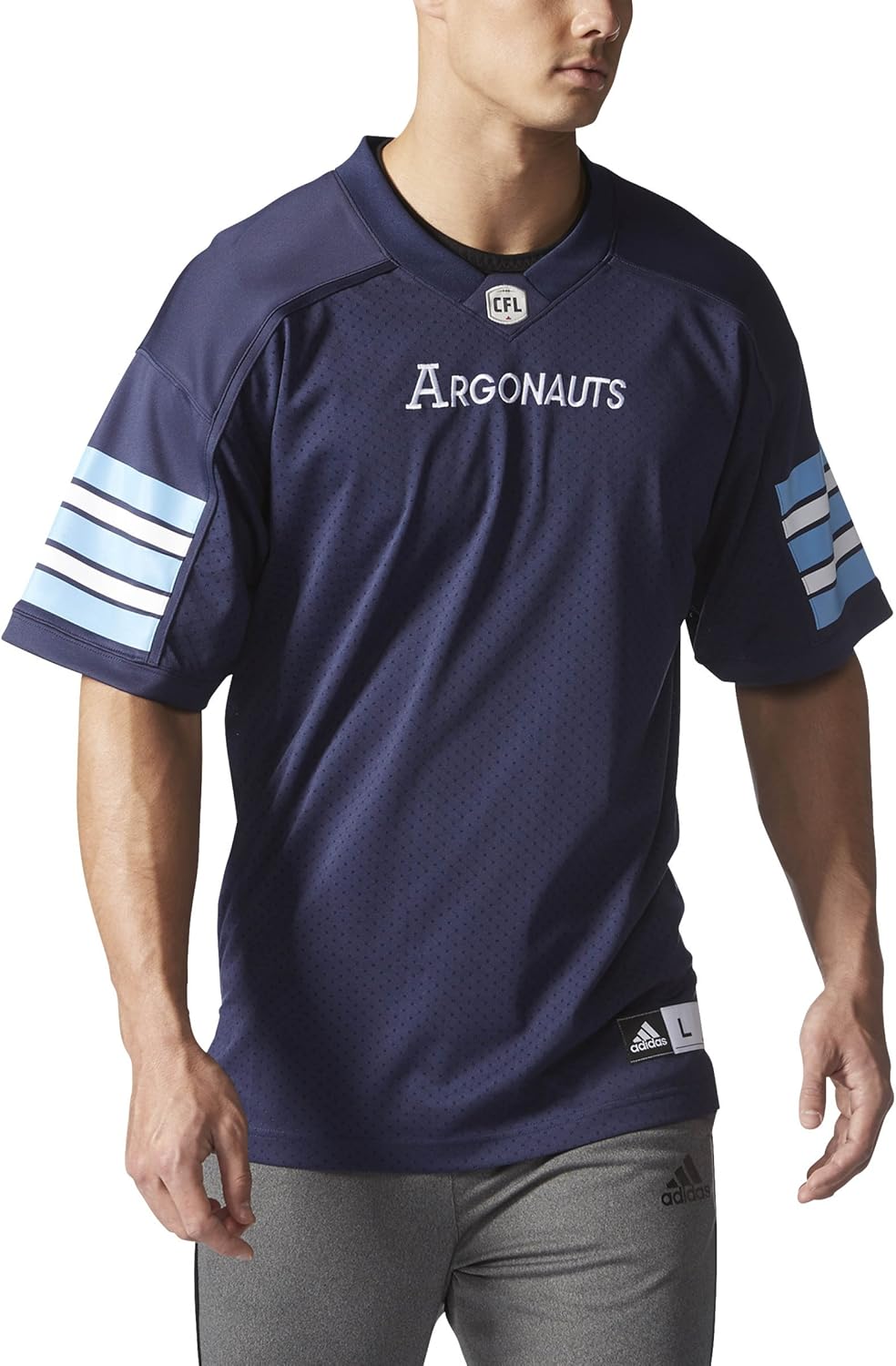 adidas Men's CFL Toronto Argonauts Home Jersey, Navy, S/P Amazon.ca