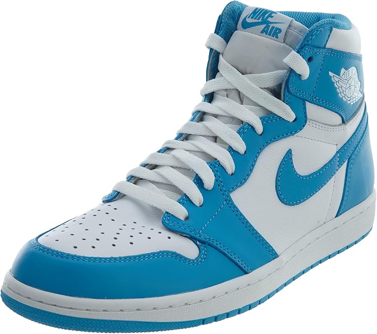 Amazon.com | Jordan Air 1 Retro UNC - 555088 117 | Fashion Sneakers