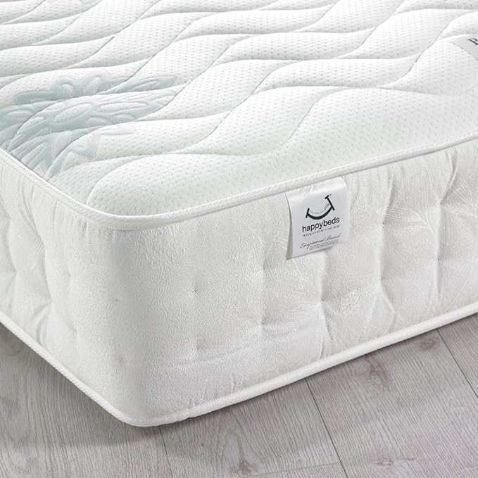 Memory Foam 1400 Pocket Sprung, Happy Beds Brooklyn Medium Tension