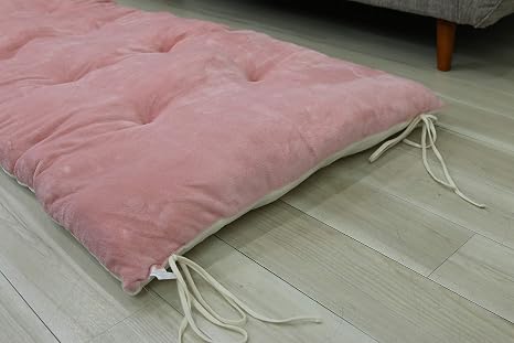 Amazon いろどりstreet マイクロファイバー ごろ寝マット サイズ 80x180cm アイボリー ピンク 床保護マット チェアマット オンライン通販