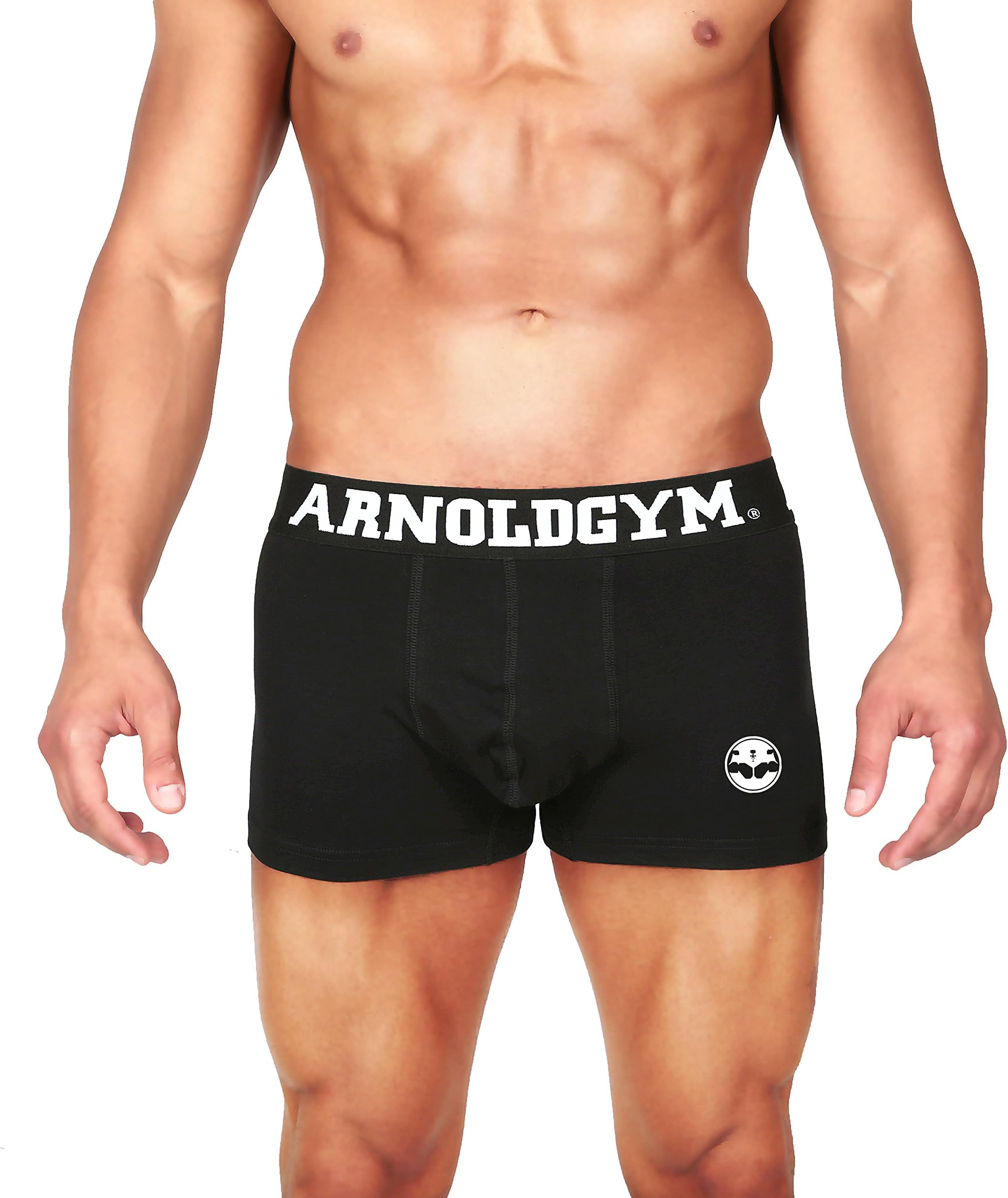 Mens Original Sport Series Trunks Microfibre Black 2 Pack Underwear