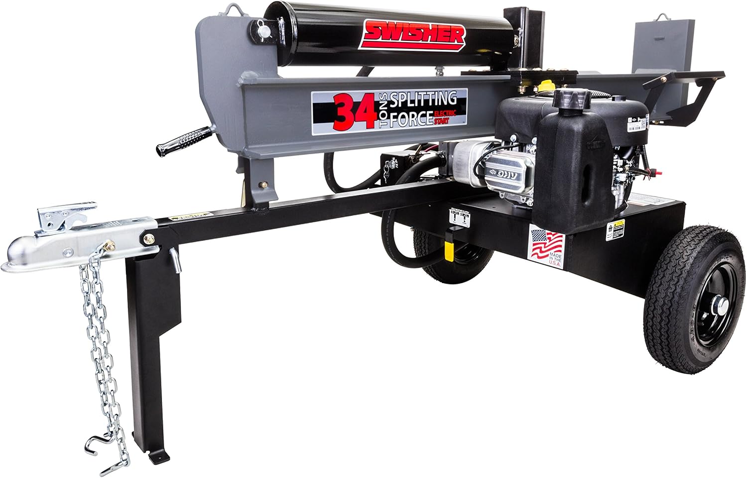 4. Swisher LSER11534 34-ton Gas Log Splitter