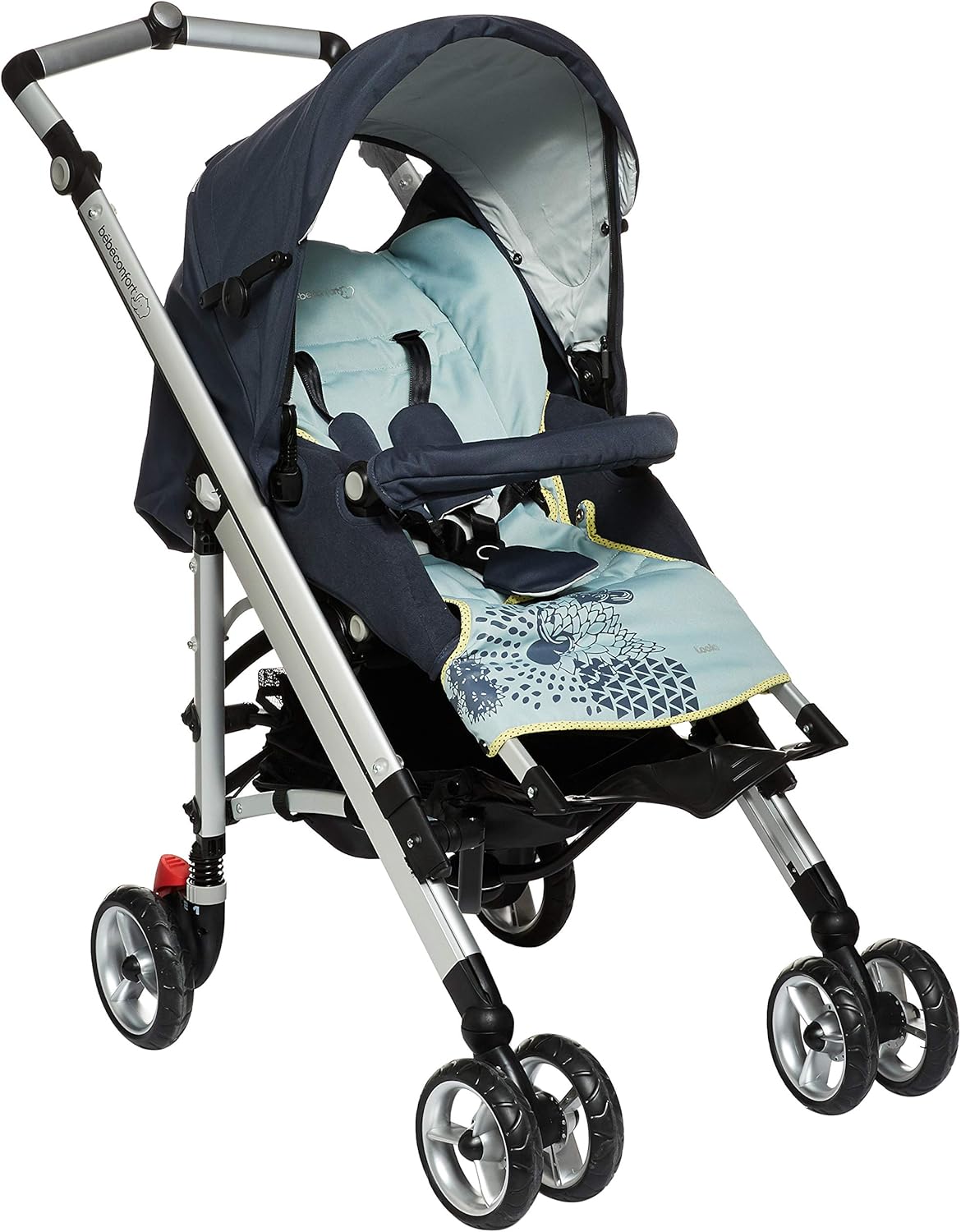 Bebe Confort Loola Up Playful Grey Cochecito Incluye Chasis De Aluminio Hamaca Capota Burbuja Cestilla Y Clip De Sombrilla Amazon Es Bebe