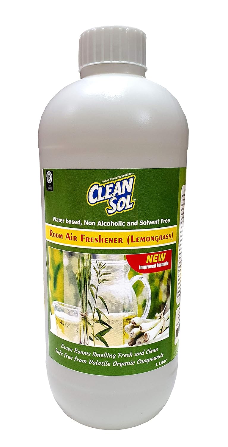 Cleansol water based Room Air Freshener Lemongrass 1 Liter Amazon.in