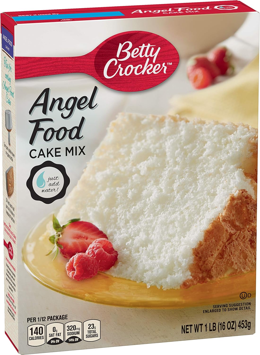 Betty Crocker Angel Food Cake Mix Nutrition Label Cake Walls