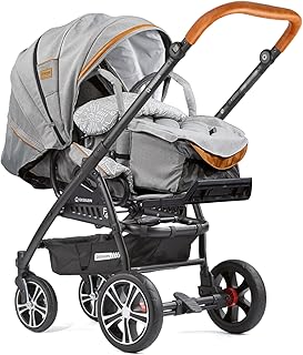 Gesslein 10410011663663 F4 Air+ Kunstledergriff cognac inklusive C-Lift Tragetasche, mehrfarbig