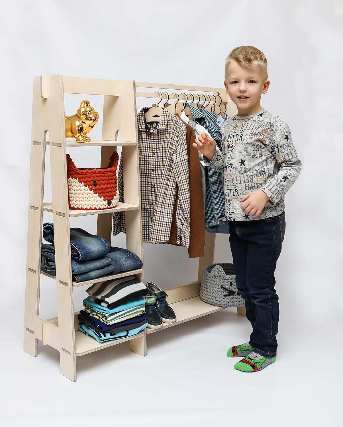 wooden clothing rack on Amazon Com Clothing Rack From Wood For Nursery Handmade