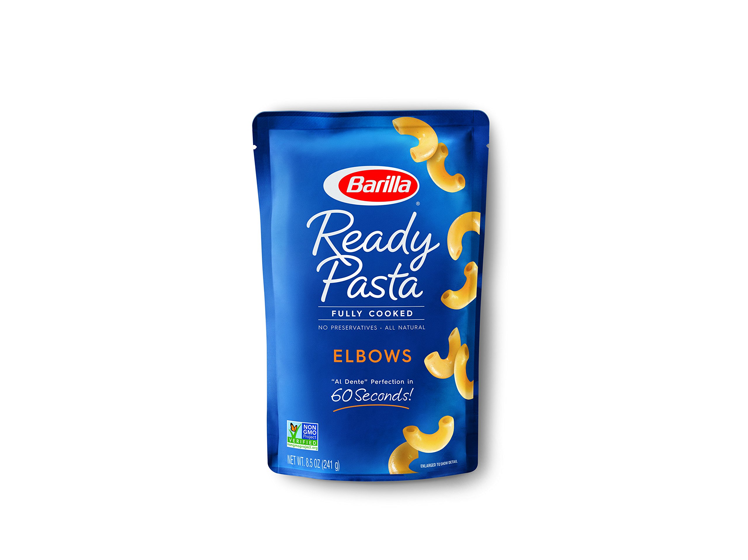 Barilla Ready Pasta, Elbows Pasta, 8.5 Ounces (Pack of 6)