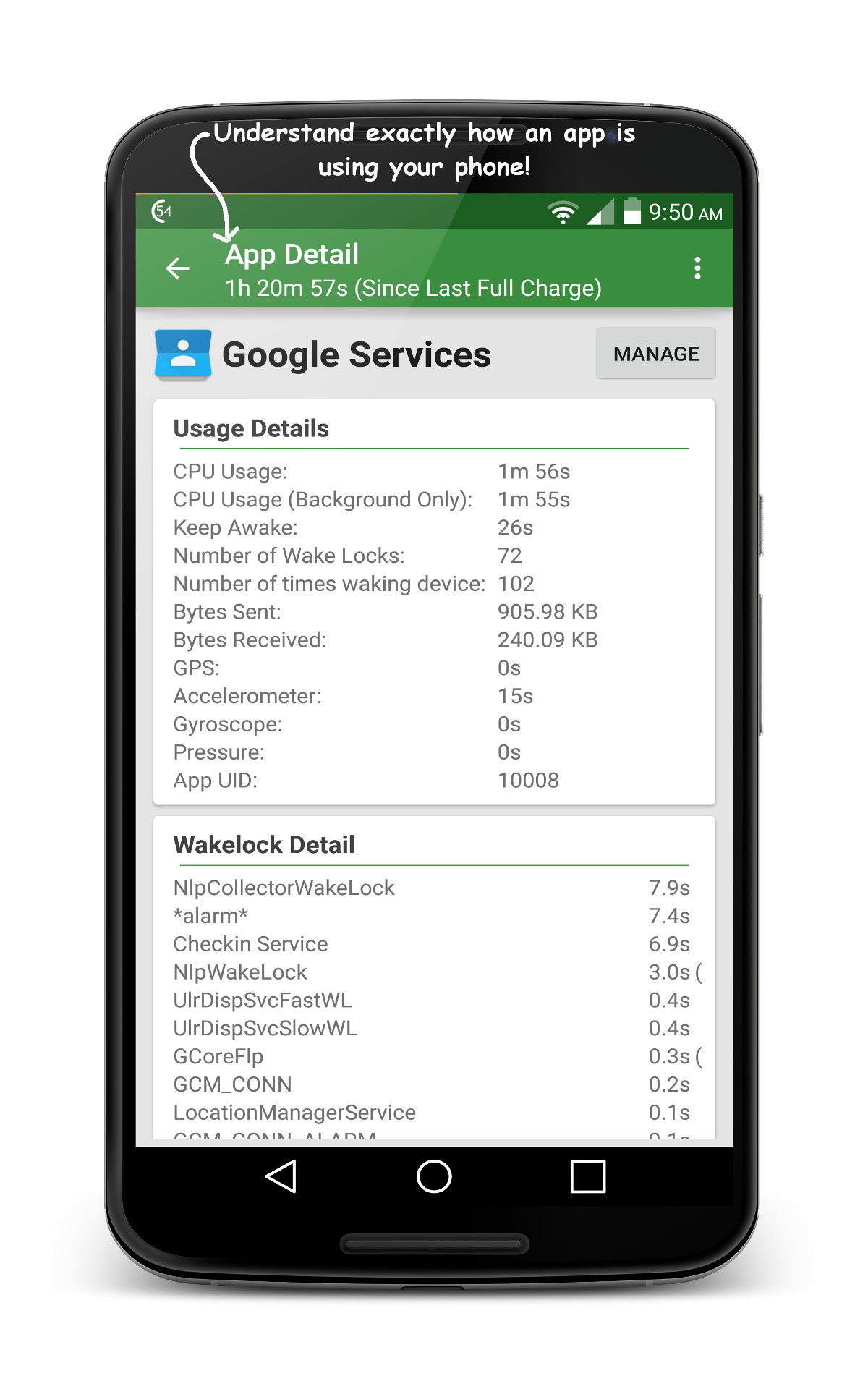 GSam Battery Monitor (Kindle Tablet Edition) - Thumbnail 6