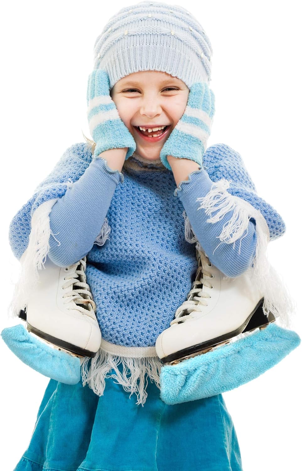 Blulu 2 Pairs Skate Covers Ice Skate Blade Covers Skate Blade Protector for Hockey Skates, Figure Skates and Ice Skates : Sports & Outdoors