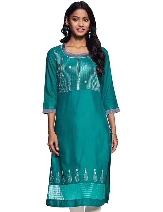 Women's Rayon straight Kurta