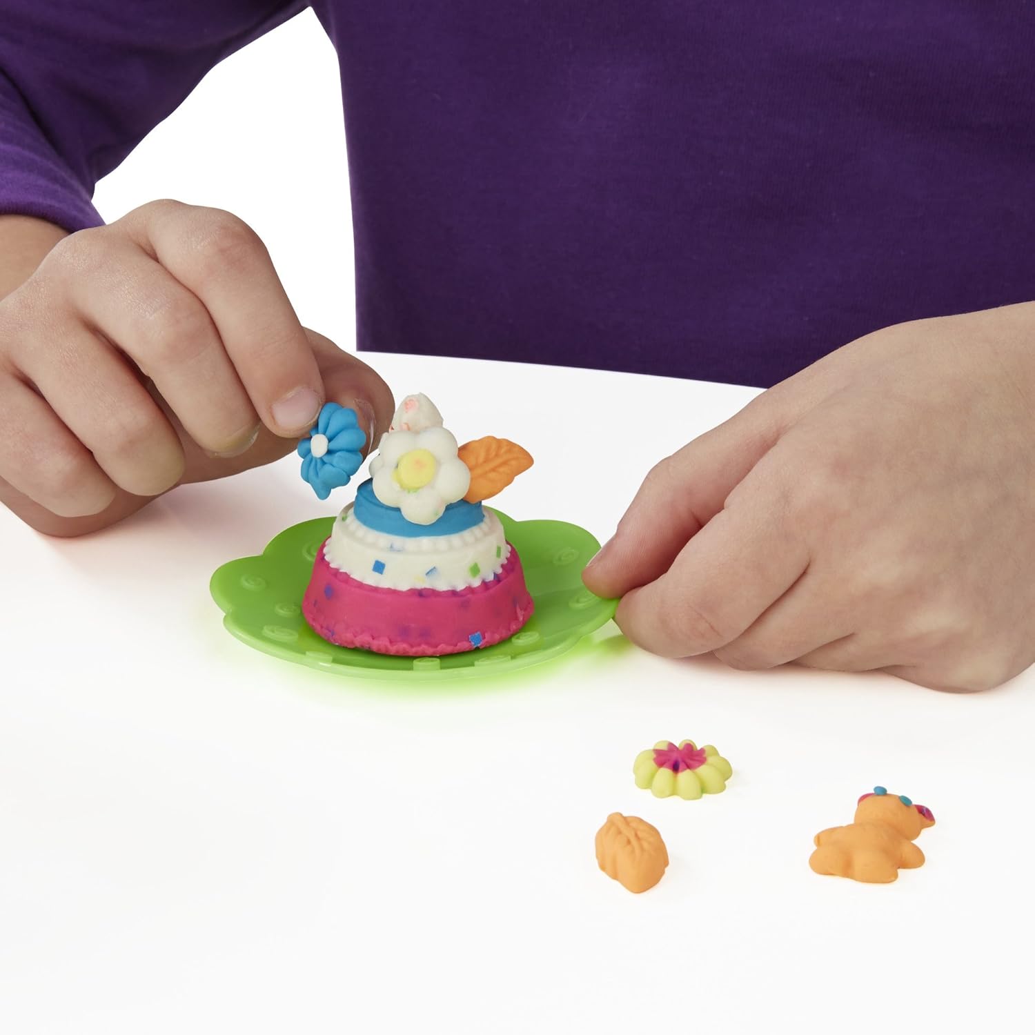 play doh cake party set