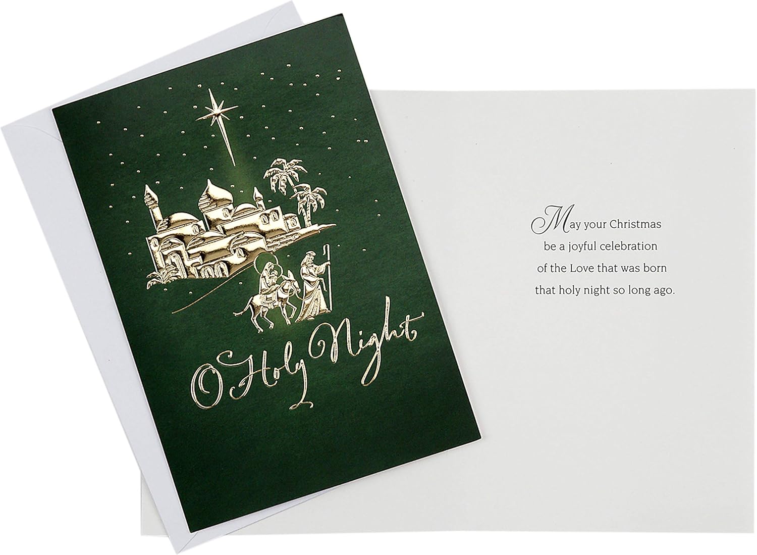 Image Arts Religious Boxed Christmas Cards Assortment (4 Designs, 24 Christmas Cards with Envelopes) : Office Products