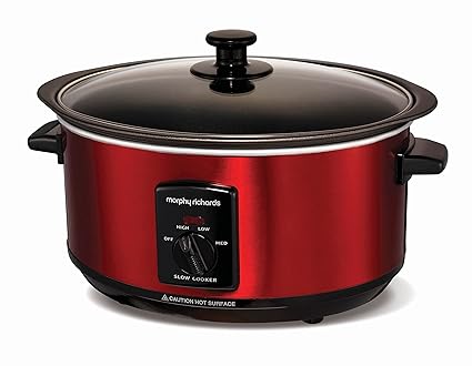 Morphy Richards Accents 48702 Braten Langsamkocher - Rot