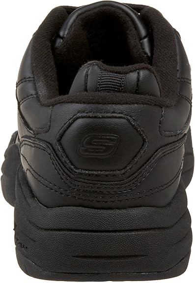 black wipeable skechers