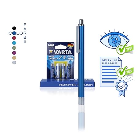 Didox LED (blau) Diagnostikleuchte, Diagnoselampe, Pupillenleuchte