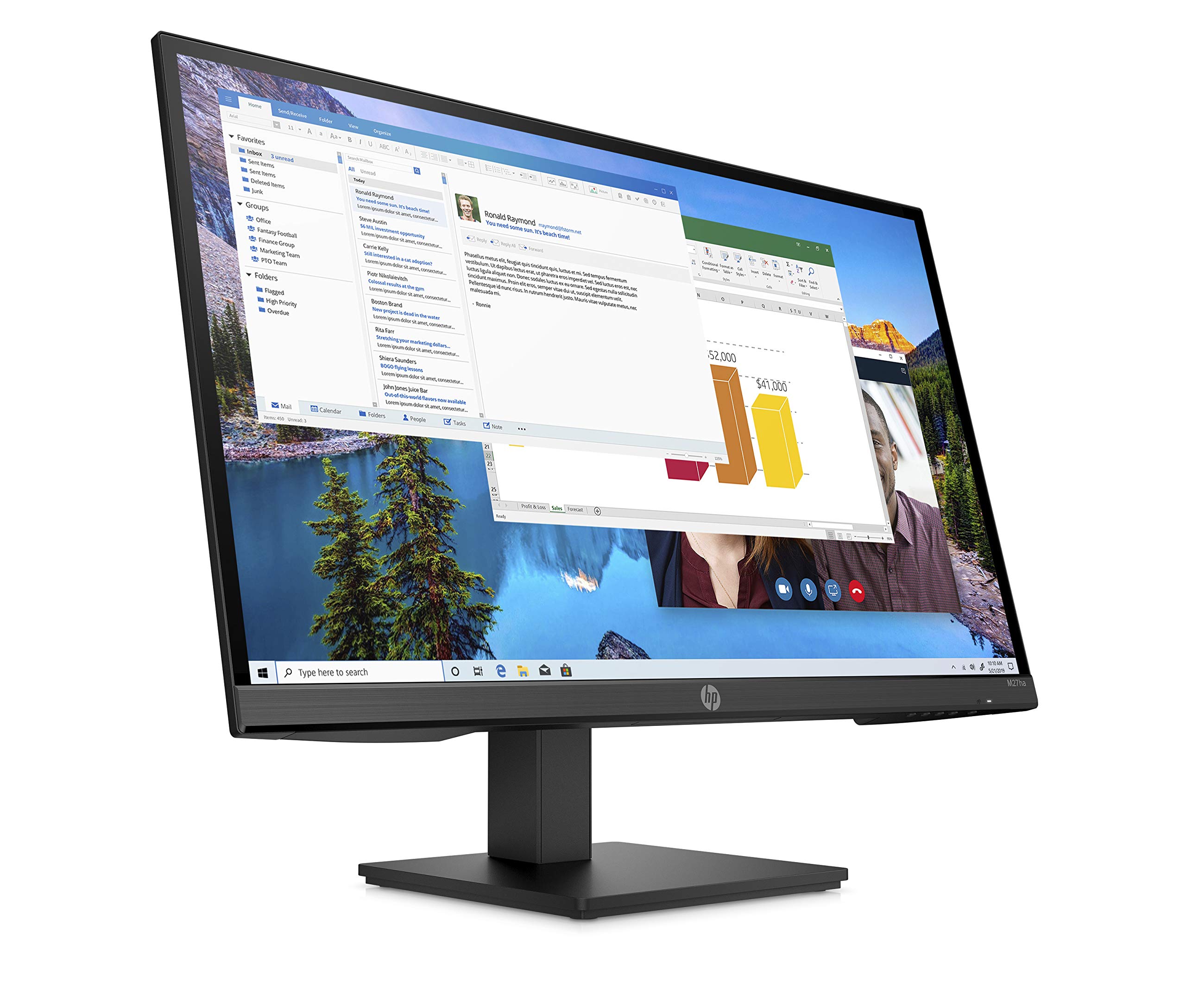 Mua HP M27ha FHD Monitor Full HD Monitor (1920 x 1080p) IPS Panel