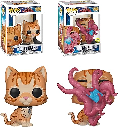 funko pop captain marvel goose flerken