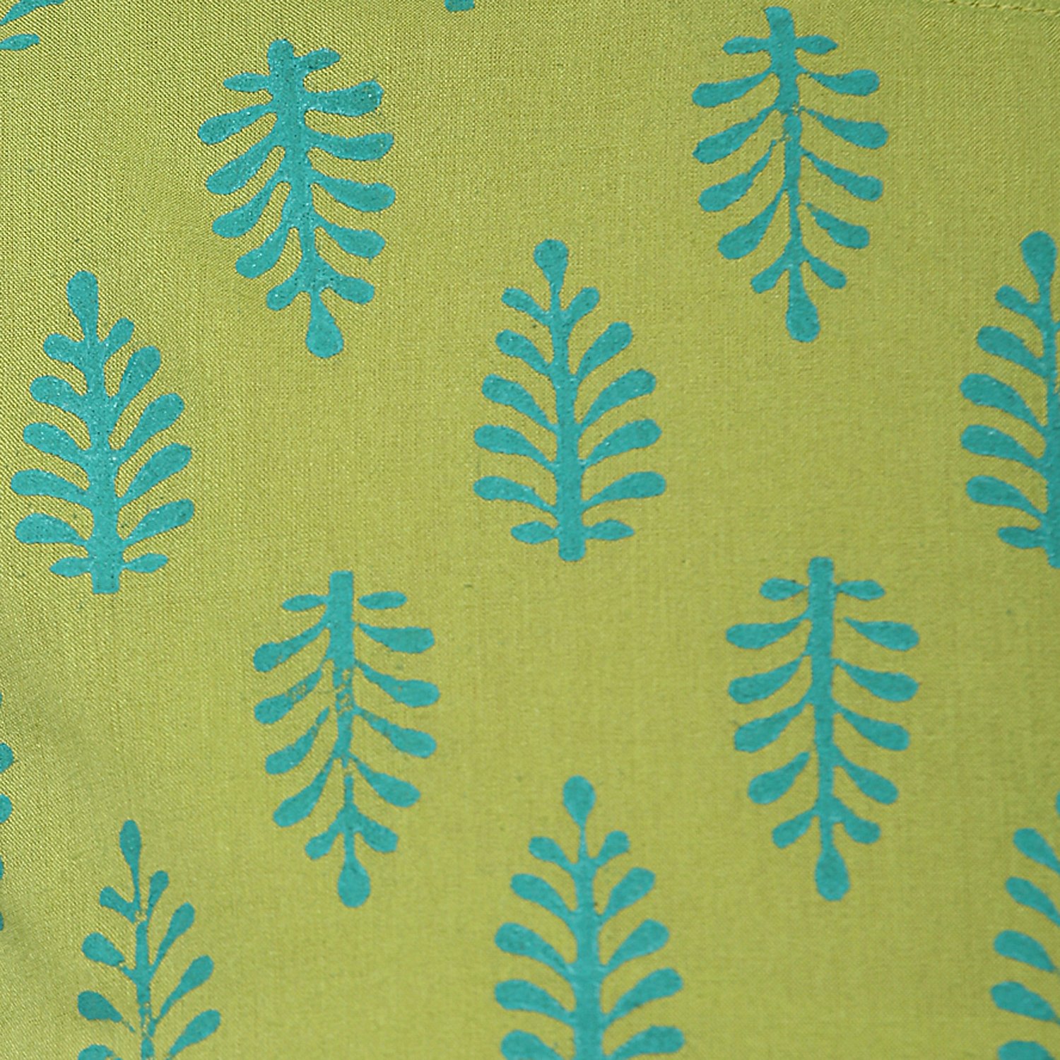 rajmandirfabrics women's cotton straight hand block printed kurti (mahendi)