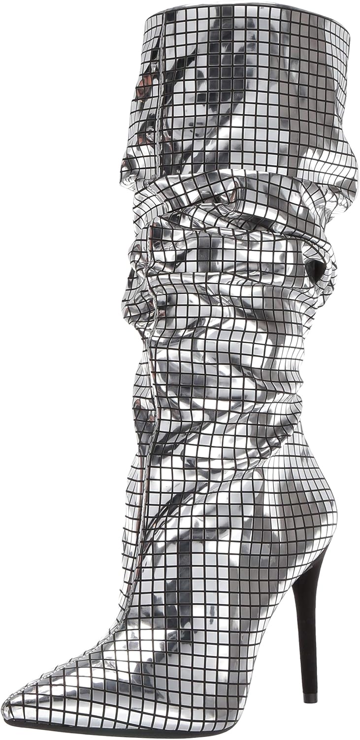 jessica simpson silver boots