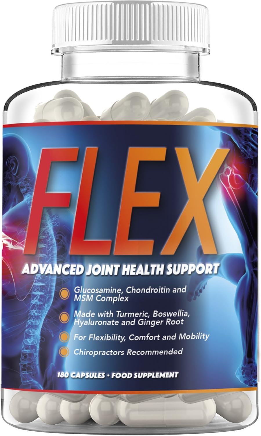 FLEX Supplement für Gelenkgesundheit ★ Glucosamin Sulfat 1500 MG