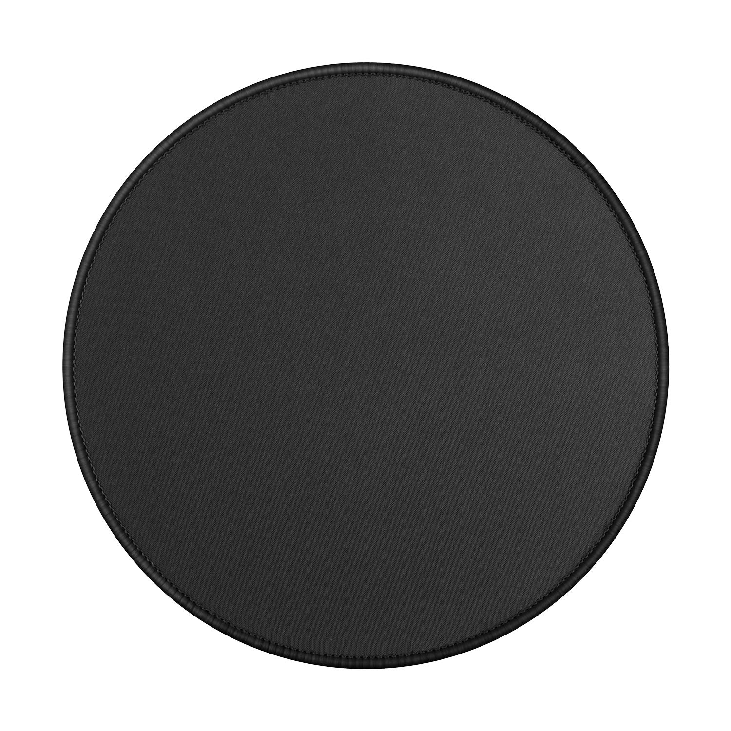 Round Mouse Pad with Stitched Edge Premium-Textured Non-Slip Rubber Base Mouse Mat Mousepad for Office & Home, Black (8.0 x 8.0 x 0.12Inch)