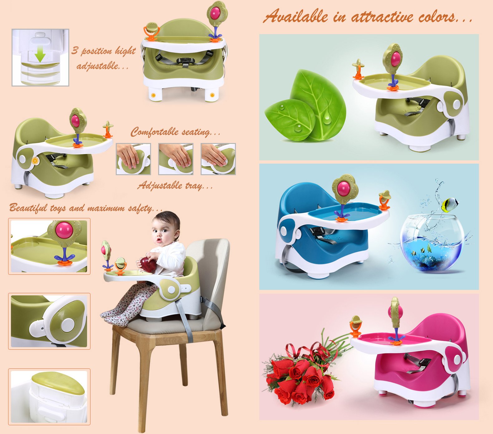 baybee booster chair