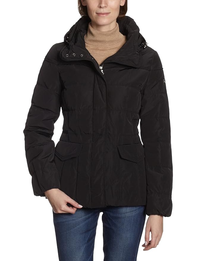 Marina Yachting Women's Down Jacket Black 36 (42) Amazon.co.uk Clothing