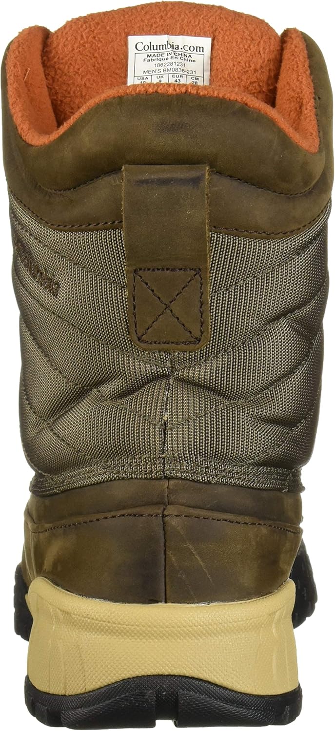 columbia men's fairbanks 1006 snow boot