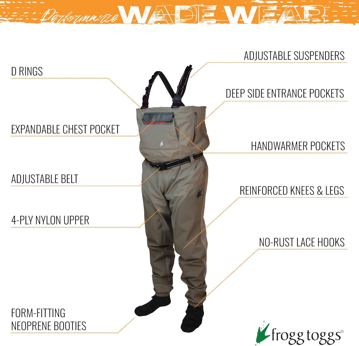 Frogg togg canyon waders Clearance