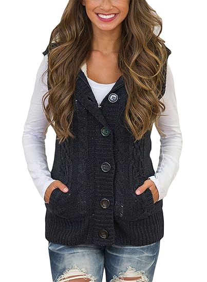 Women's plus size sweater vests Clearance