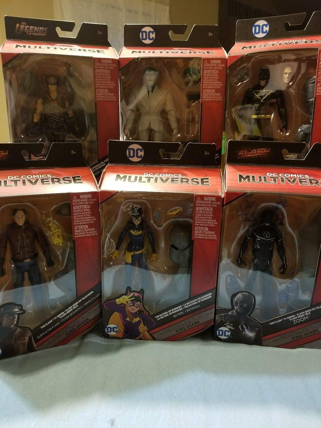 DC Multiverse King Shark Wave Set of 6
