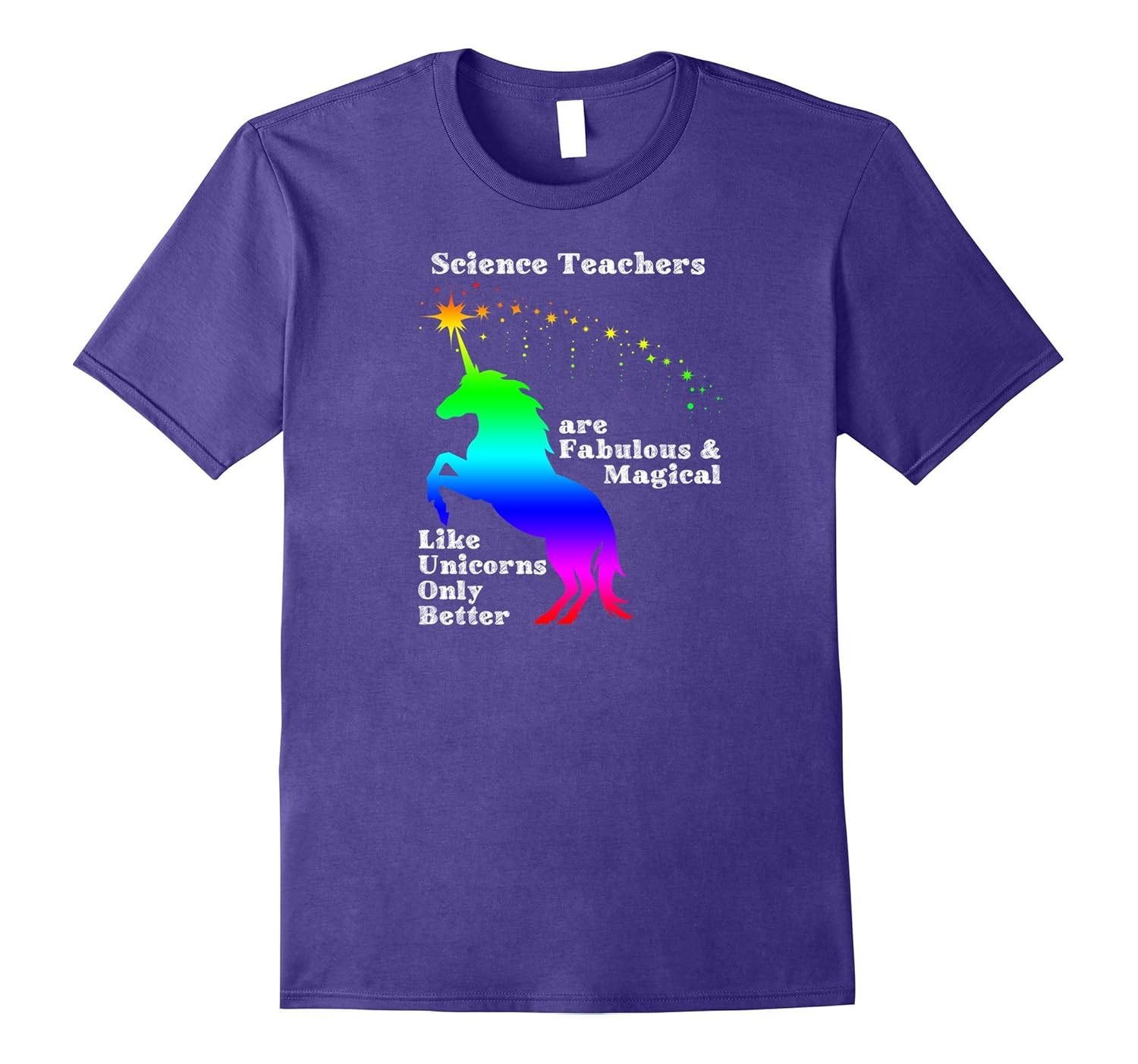 Science Teacher Unicorn T Shirt-ANZ