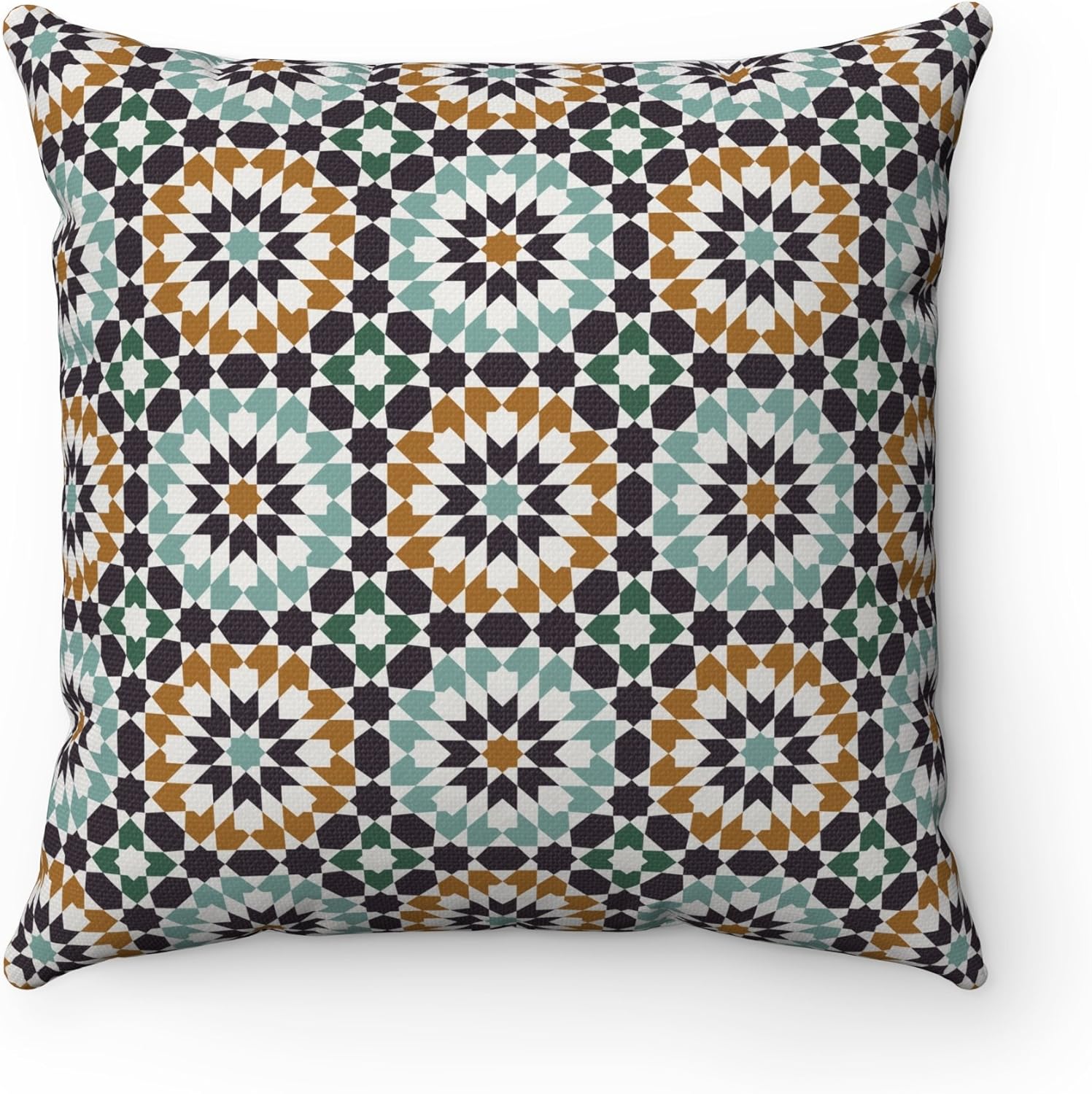 Tiles Mosaic Moroccan Original Cushion Covers Moorish Arabesque Style