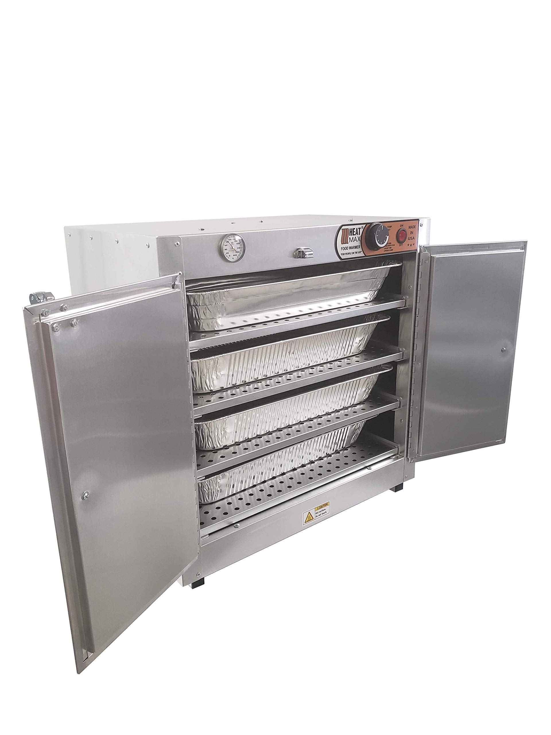 HeatMax 251524 Party Catering Hot Box Food Warmer for 4 Full Size
