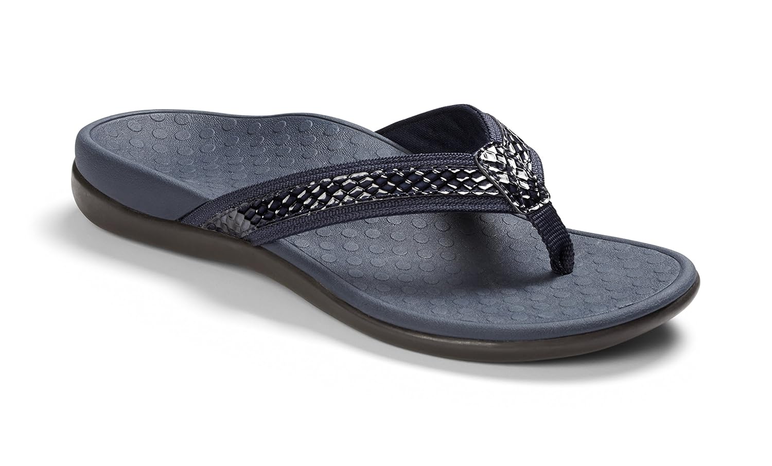 vionic navy flip flops