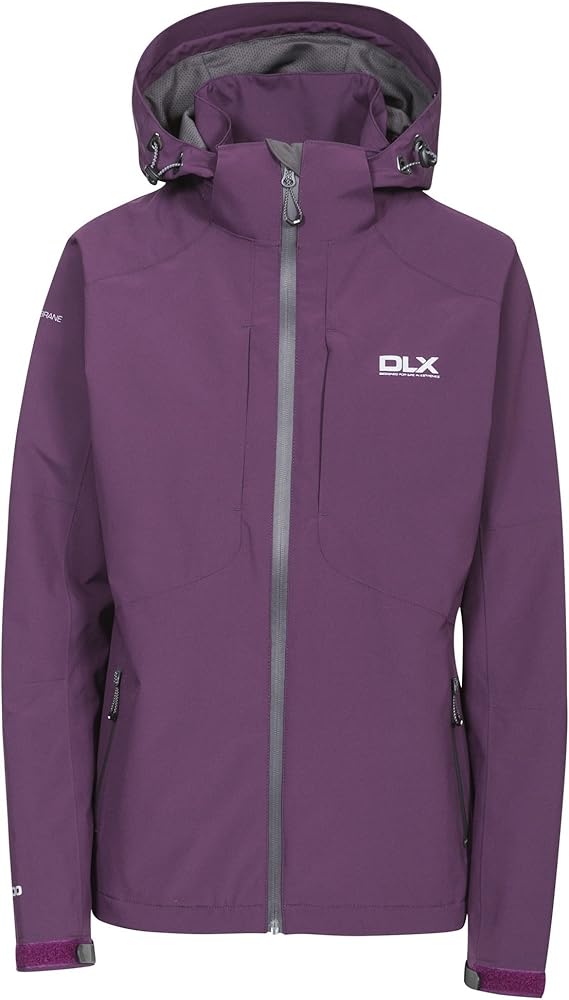 Trespass Womens/Ladies Martina Waterproof Jacket (XS) (BlackBerry